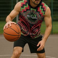 Aotearoa Ngati Maru Personalised Sleeveless Hoodie Maori Iwi Poutama Puhoro Tattoo LT14 - Polynesian Pride