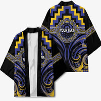 Aotearoa Ngati Raukawa Personalised Kimono Maori Iwi Poutama Puhoro Tattoo LT14 - Polynesian Pride