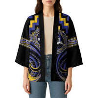 Aotearoa Ngati Raukawa Personalised Kimono Maori Iwi Poutama Puhoro Tattoo LT14 - Polynesian Pride