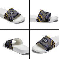 Aotearoa Ngati Raukawa Slide Sandals Maori Iwi Poutama Puhoro Tattoo LT14 - Polynesian Pride