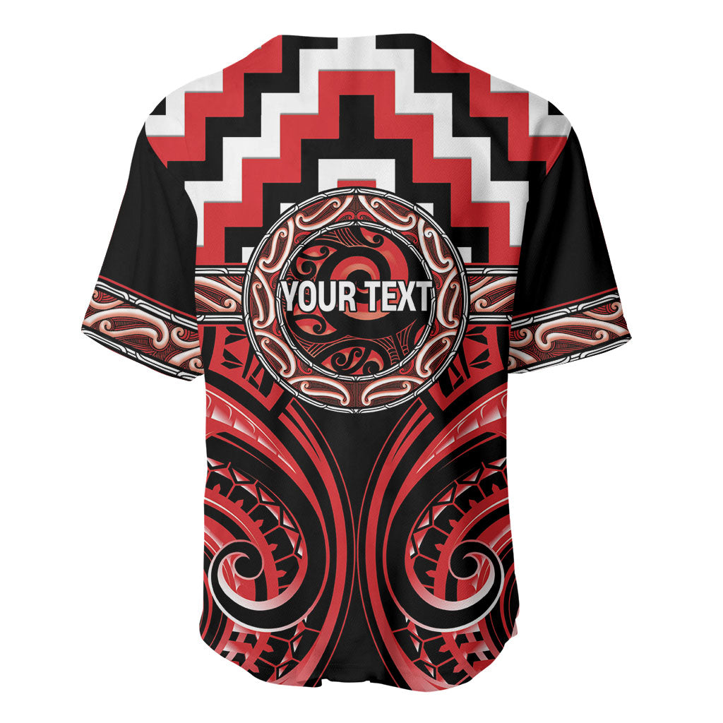 Aotearoa Ngati Toa Personalised Baseball Jersey Maori Iwi Poutama Puhoro Tattoo LT14 - Polynesian Pride