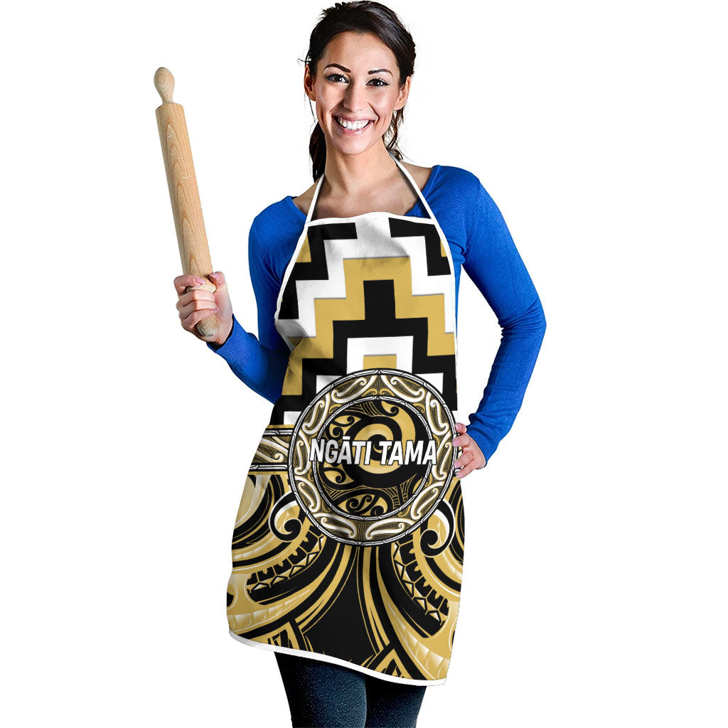 Aotearoa Ngati Tama Apron Maori Iwi Poutama Puhoro Tattoo LT14 - Polynesian Pride