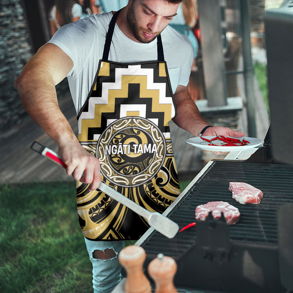 Aotearoa Ngati Tama Apron Maori Iwi Poutama Puhoro Tattoo LT14 - Polynesian Pride
