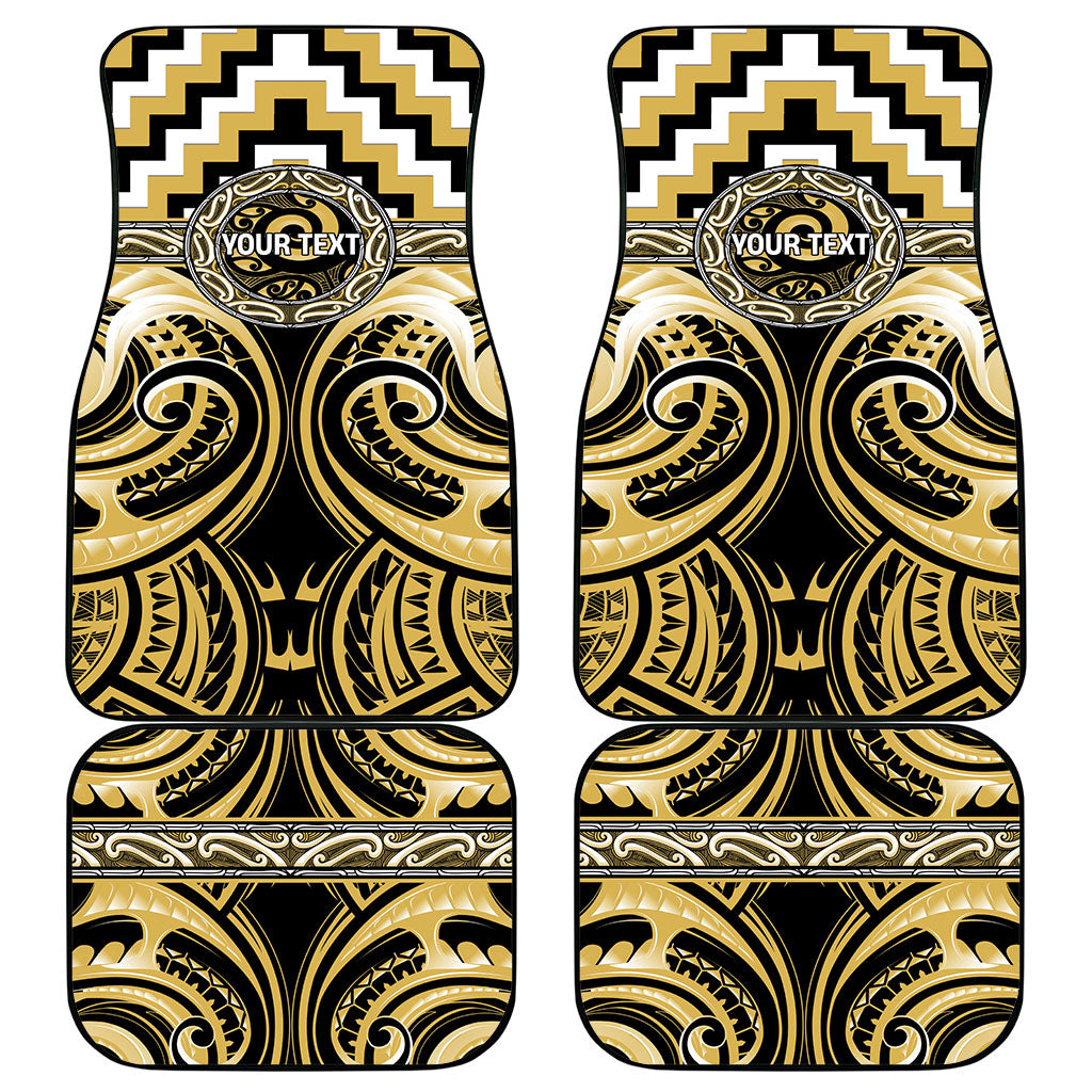 Aotearoa Ngati Tama Personalised Car Mats Maori Iwi Poutama Puhoro Tattoo LT14 - Polynesian Pride