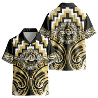 Aotearoa Ngati Tama Personalised Kid Hawaiian Shirt Maori Iwi Poutama Puhoro Tattoo LT14 - Polynesian Pride