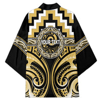 Aotearoa Ngati Tama Personalised Kimono Maori Iwi Poutama Puhoro Tattoo LT14 - Polynesian Pride