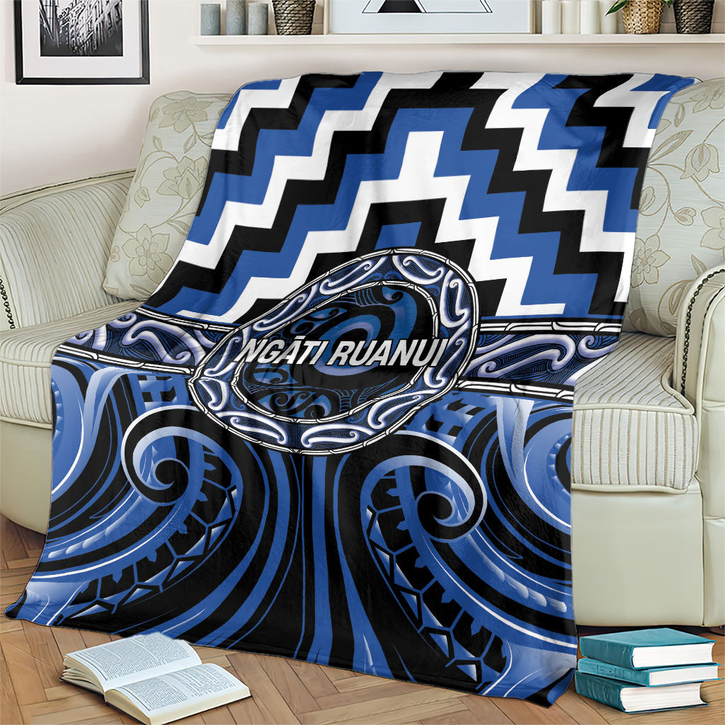 Aotearoa Ngati Ruanui Blanket Maori Iwi Poutama Puhoro Tattoo LT14 - Polynesian Pride