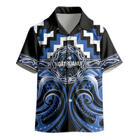 Aotearoa Ngati Ruanui Personalised Kid Hawaiian Shirt Maori Iwi Poutama Puhoro Tattoo LT14 - Polynesian Pride