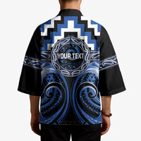 Aotearoa Ngati Ruanui Personalised Kimono Maori Iwi Poutama Puhoro Tattoo LT14 - Polynesian Pride