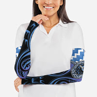 Aotearoa Ngaruahine Personalised Arm Sleeves Maori Iwi Poutama Puhoro Tattoo LT14 - Polynesian Pride