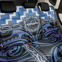 Aotearoa Ngaruahine Back Car Seat Cover Maori Iwi Poutama Puhoro Tattoo LT14 - Polynesian Pride