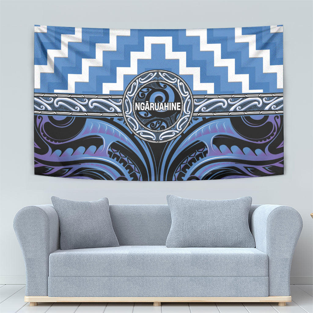 Aotearoa Ngaruahine Tapestry Maori Iwi Poutama Puhoro Tattoo LT14 - Polynesian Pride