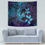 Nukuoro Atoll Tapestry Polynesian Shark Tattoo Purple Gradient Vibes