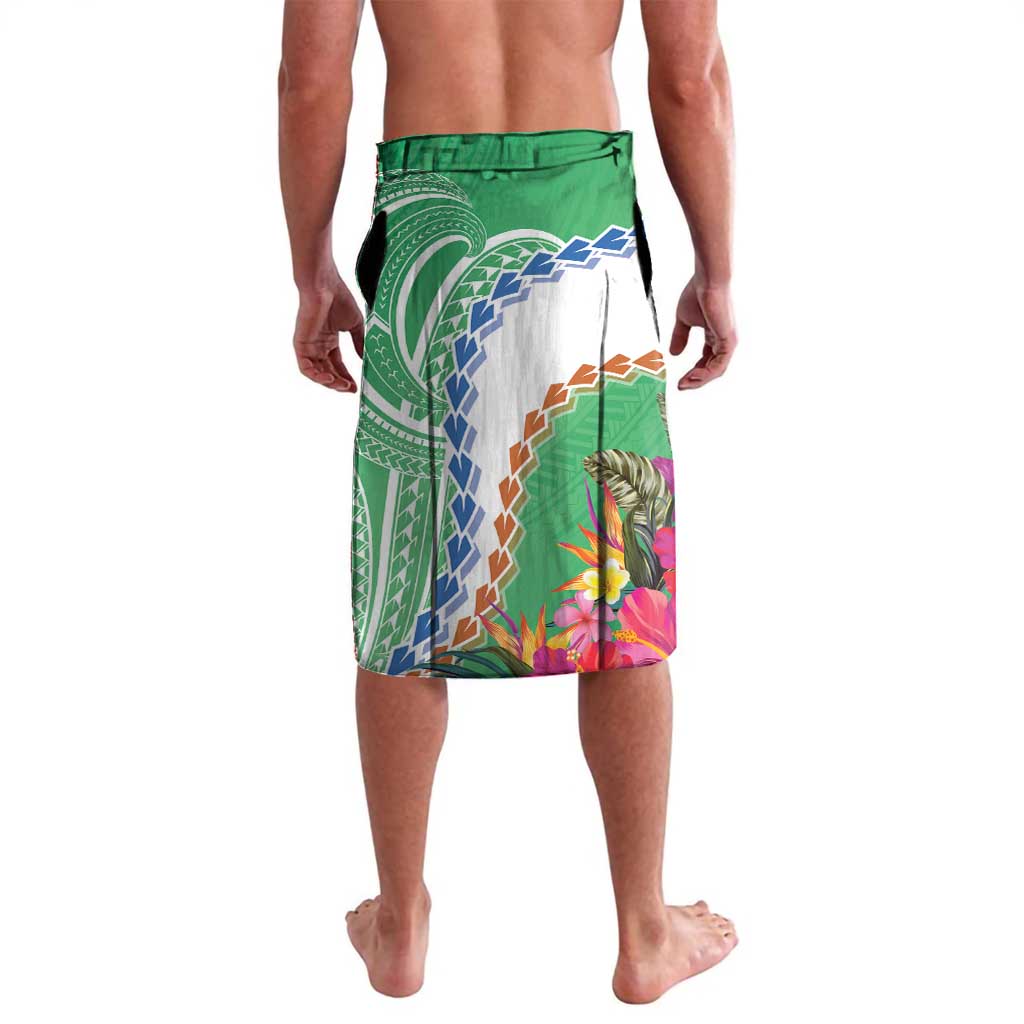 Marshall Islands Kwajalein Atoll Lavalava Curves Polynesian Mix Tropical Flowers