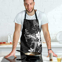 Black Hawaii Apron Hammerhead Shark Tattoo Curve Polynesian - Polynesian Pride