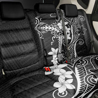 Black Hawaii Back Car Seat Cover Hammerhead Shark Tattoo Curve Polynesian LT14 - Polynesian Pride