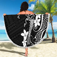 Black Hawaii Beach Blanket Hammerhead Shark Tattoo Curve Polynesian - Polynesian Pride