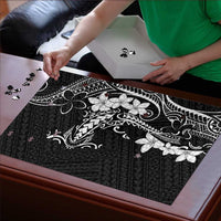 Black Hawaii Puzzle Hammerhead Shark Tattoo Curve Polynesian - Polynesian Pride