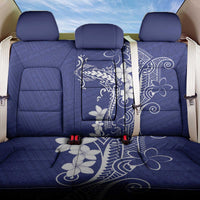 Blue Hawaii Back Car Seat Cover Hammerhead Shark Tattoo Curve Polynesian LT14 One Size Blue - Polynesian Pride