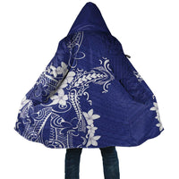 Blue Hawaii Cloak Hammerhead Shark Tattoo Curve Polynesian - Polynesian Pride