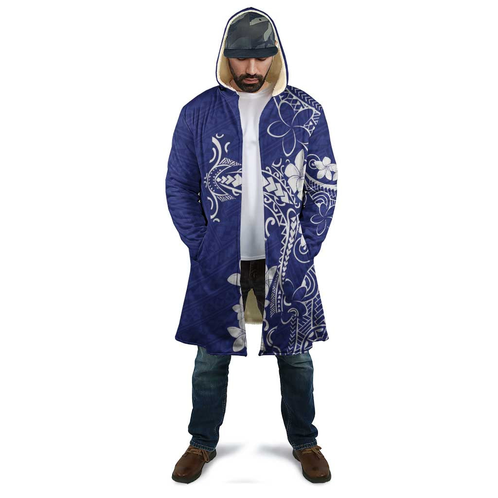 Blue Hawaii Cloak Hammerhead Shark Tattoo Curve Polynesian - Polynesian Pride