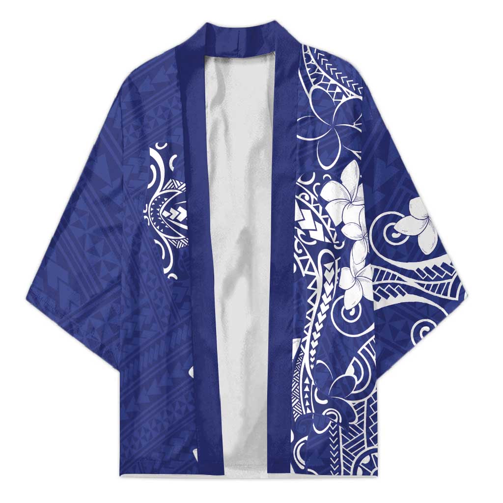 Blue Hawaii Kimono Hammerhead Shark Tattoo Curve Polynesian - Polynesian Pride