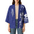 Blue Hawaii Kimono Hammerhead Shark Tattoo Curve Polynesian - Polynesian Pride