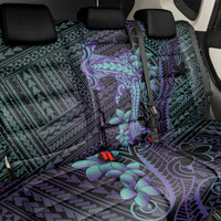Purple Paradise Hawaii Back Car Seat Cover Hammerhead Shark Tattoo Curve Polynesian LT14 - Polynesian Pride