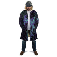 Purple Paradise Hawaii Cloak Hammerhead Shark Tattoo Curve Polynesian - Polynesian Pride