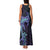 Purple Paradise Hawaii Family Matching Tank Maxi Dress and Hawaiian Shirt Hammerhead Shark Tattoo Curve Polynesian - Polynesian Pride