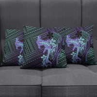 Purple Paradise Hawaii Pillow Cover Hammerhead Shark Tattoo Curve Polynesian LT14 - Polynesian Pride