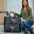 Purple Paradise Hawaii Travel Bag Hammerhead Shark Tattoo Curve Polynesian - Polynesian Pride