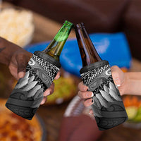 Poutama Korowai New Zealand 4 in 1 Can Cooler Tumbler Aotearoa Maori Tattoo - Polynesian Pride