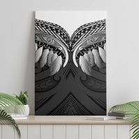 Poutama Korowai New Zealand Canvas Wall Art Aotearoa Maori Tattoo - Polynesian Pride