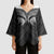 Poutama Korowai New Zealand Kimono Sleeve Blouse Aotearoa Maori Tattoo - Polynesian Pride