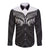 Poutama Korowai New Zealand Long Sleeve Button Shirt Aotearoa Maori Tattoo - Polynesian Pride