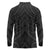 Poutama Korowai New Zealand Long Sleeve Polo Shirt Aotearoa Maori Tattoo - Polynesian Pride
