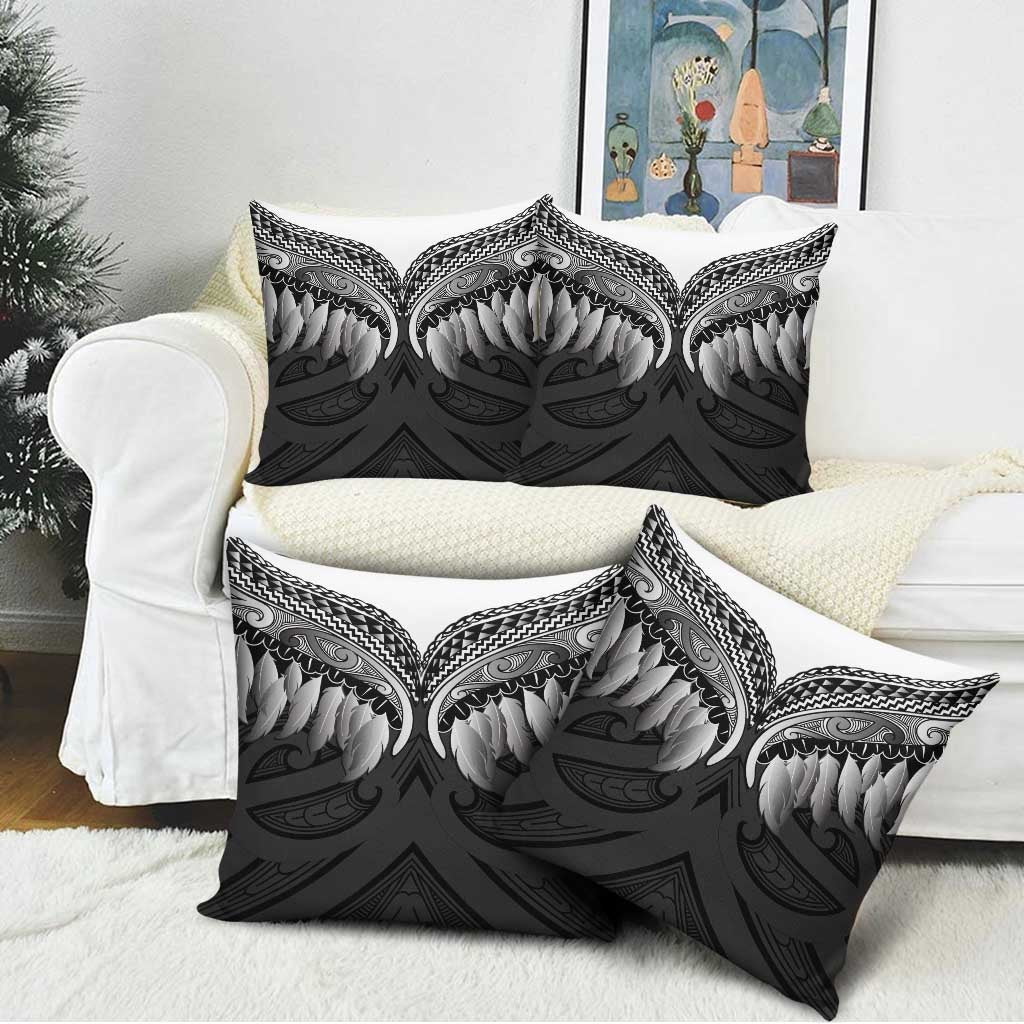 Poutama Korowai New Zealand Pillow Cover Aotearoa Maori Tattoo - Polynesian Pride