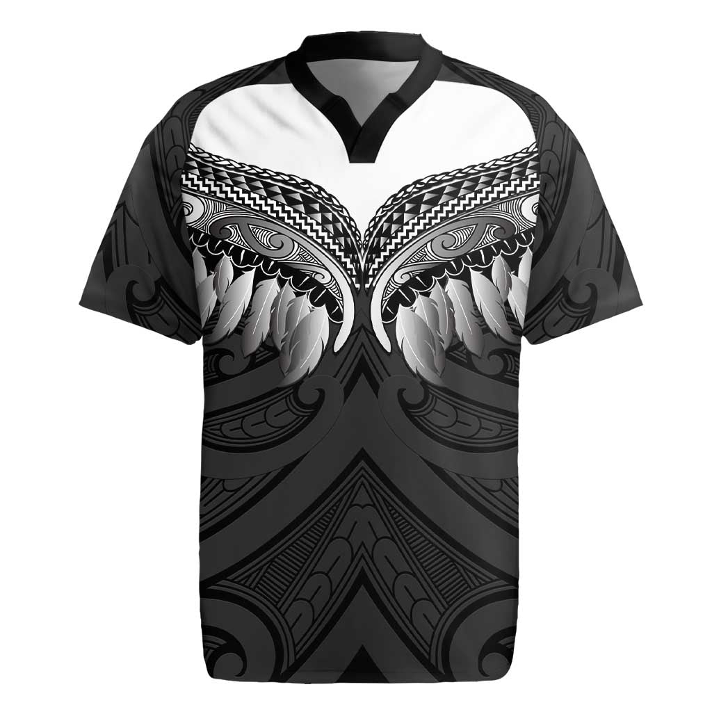 Poutama Korowai New Zealand Rugby Jersey Aotearoa Maori Tattoo - Polynesian Pride