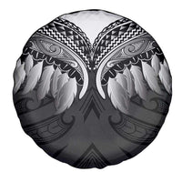Poutama Korowai New Zealand Spare Tire Cover Aotearoa Maori Tattoo - Polynesian Pride