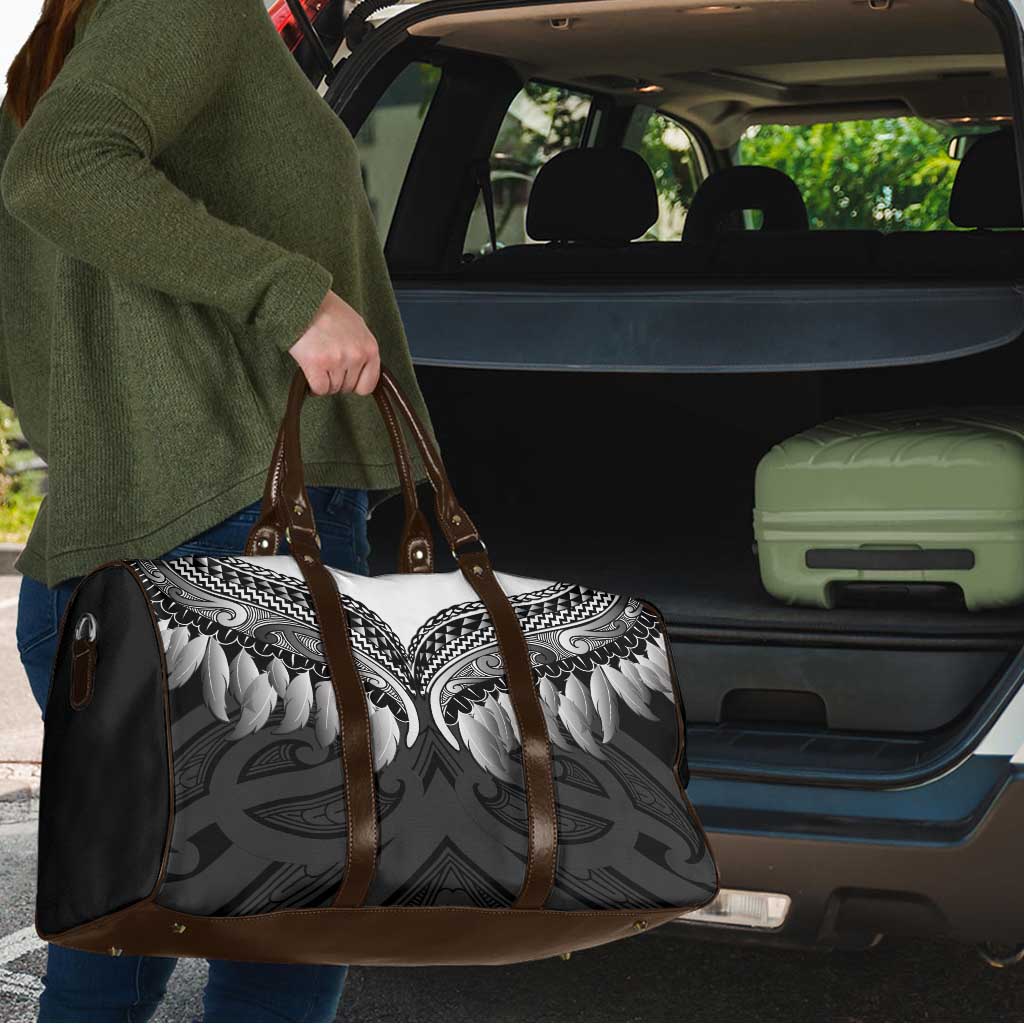 Poutama Korowai New Zealand Travel Bag Aotearoa Maori Tattoo - Polynesian Pride