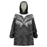 Poutama Korowai New Zealand Wearable Blanket Hoodie Aotearoa Maori Tattoo - Polynesian Pride