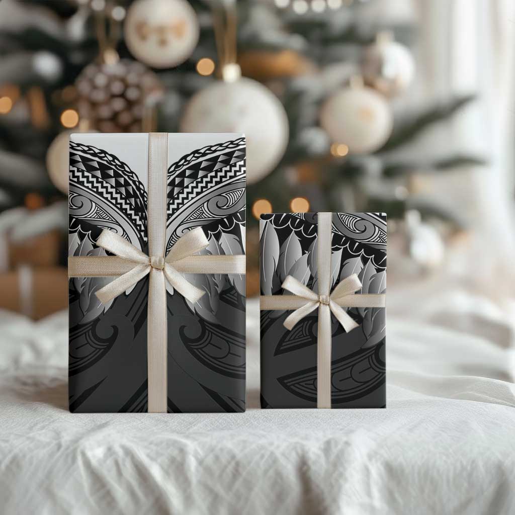 Poutama Korowai New Zealand Wrapping Paper Aotearoa Maori Tattoo - Polynesian Pride