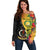 personalised-vanuatu-torba-day-off-shoulder-sweater-coat-of-arms-mix-tropical-flowers