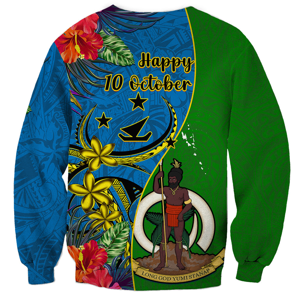 vanuatu-malampa-day-sweatshirt-coat-of-arms-mix-tropical-flowers
