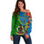 personalised-vanuatu-malampa-day-off-shoulder-sweater-coat-of-arms-mix-tropical-flowers