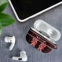 Kia Ora New Zealand AirPods Case Maori Language Week Whero Taniko Motif - Polynesian Pride