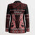 Kia Ora New Zealand Blazer Maori Language Week Whero Taniko Motif - Polynesian Pride