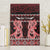Kia Ora New Zealand Canvas Wall Art Maori Language Week Whero Taniko Motif - Polynesian Pride