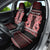 Kia Ora New Zealand Car Seat Cover Maori Language Week Whero Taniko Motif - Polynesian Pride
